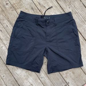 NWOT black prAna shorts 8
